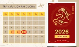 Lịch âm 19/2 - Âm lịch hôm nay 19/2 - Lịch vạn niên ngày 19/2/2026