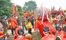 Thanh âm linh thiêng của trống tế ngày Xuân