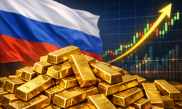 Nga chốt lời 300.000 ounce vàng ở vùng giá lịch sử