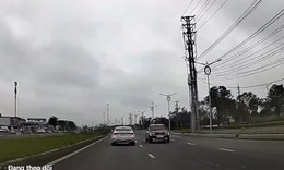 Người dân gửi clip đến VNeTraffic, tài xế đi ngược chiều bị phạt 19 triệu đồng