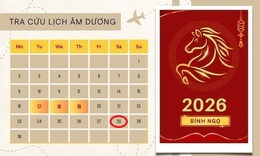 Lịch âm 28/2 - Âm lịch hôm nay 28/2 - Lịch vạn niên ngày 28/2/2026