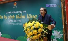 Nhà văn Nguyễn Quang Thiều: ‘Sự hy sinh thầm lặng’ tôn vinh thầy thuốc, ‘nhắn’ bệnh nhân đừng tuyệt vọng