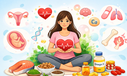 6 lợi ích của omega-3 với sức khỏe phụ nữ