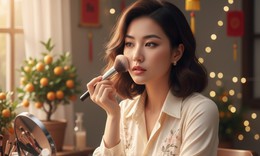 Cách trang điểm đẹp không bị lem khi đi du Xuân