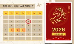 Lịch âm 6/2 - Âm lịch hôm nay 6/2 - Lịch vạn niên ngày 6/2/2026