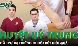 Hướng dẫn cách bấm huyệt uỷ trung giảm chuột rút 