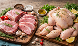 Nên bổ sung protein từ thịt gà hay thịt lợn?