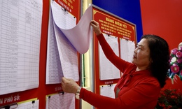 Các điểm bỏ phiếu tại phường Ba Đình được chuẩn bị ra sao trước ngày bầu cử?