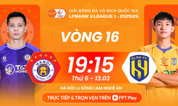Lịch thi đấu bóng đá hôm nay ngày 13/3 - 14/3: Hà Nội đại chiến SLNA