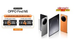 Săn siêu phẩm OPPO Find N6 tại Thế Giới Di Động: Đăng ký ngay – nhận quà đến 50 triệu