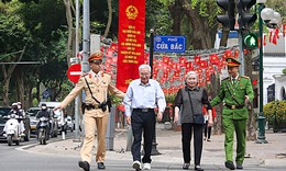 Hà Nội bảo đảm giao thông thông suốt, an toàn, an ninh trật tự tại hơn 4.000 khu vực bỏ phiếu