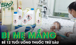 Cứu bé 12 tuổi uống thuốc trừ sâu sau khi bị mẹ mắng