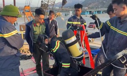 3 người tử vong dưới hầm tàu neo ở biển Cà Ná