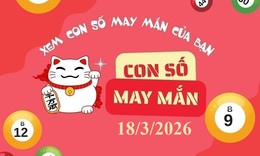 Con số may mắn hôm nay 18/3 - số cát lành - số tài lộc 12 con giáp theo năm sinh