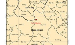 Lại tiếp tục động đất 3.8 độ ở Quảng Ngãi