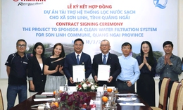 Quỹ Bảo trợ trẻ em Việt Nam kết nối giúp người dân Quảng Ngãi sắp có thêm nguồn nước sạch sinh hoạt