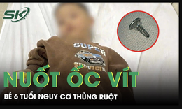 Nuốt ốc vít dài sắc nhọn, bé 6 tuổi nguy cơ thủng ruột