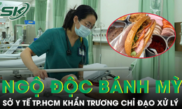Vụ nhiều người nhập viện sau khi ăn bánh mì heo quay, Sở Y tế TP.HCM khẩn trương chỉ đạo xử lý