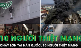 Thảm kịch cháy nhà máy tại Hàn Quốc: Ít nhất 10 người thiệt mạng, hàng chục người bị thương
