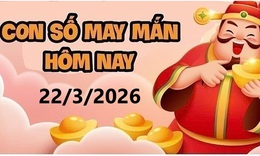 Con số may mắn hôm nay 22/3 - số tài lộc 12 con giáp theo năm sinh ngày mới