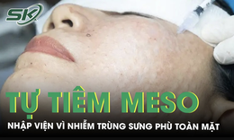 Tự tiêm meso tại nhà, người phụ nữ nhập viện vì nhiễm trùng sưng phù toàn mặt