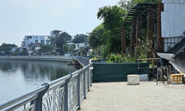 Đường đi bộ hàng trăm tỷ đồng ở Huế vướng mặt bằng... một hộ dân