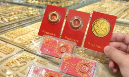 Giá vàng trong nước 'co giãn' theo vàng thế giới, chênh lệch lên khoảng 30 triệu đồng/lượng