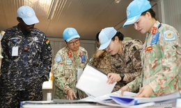 Bác sĩ Việt Nam được cử làm Chủ tịch Hội đồng kiểm tra nội bộ tại phái bộ Bentiu