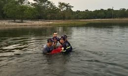 Đi tắm cùng nhóm bạn tại hồ Trạng Bìa, một thiếu niên đuối nước thương tâm