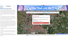 Sinh viên TPHCM làm bản đồ số giúp người dân tra cứu địa danh hành chính sau sáp nhập