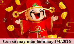 Con số may mắn hôm nay 1/4 - số cát lành - số tài lộc 12 con giáp ngày mới