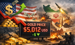 Giá vàng, bạc thế giới ngày 4/3 tiếp tục giảm mạnh