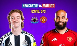 Kênh và link xem trực tiếp MU đấu Newcastle ngày 5/3