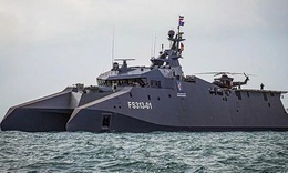 Tàu chiến hai thân tối tân của Iran bị đánh chìm giữa làn sóng không kích dữ dội