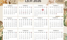 Lịch âm 6/3 - Âm lịch hôm nay 6/3 - Lịch vạn niên ngày 6/3/2026