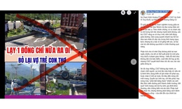 Thông tin rượt đuổi người vi phạm giao thông dẫn đến tai nạn nghiêm trọng là sai sự thật