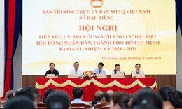 Ứng cử viên HĐND TP HCM Nguyễn Hoàn Vũ nêu cam kết phát triển hệ sinh thái y tế và an sinh