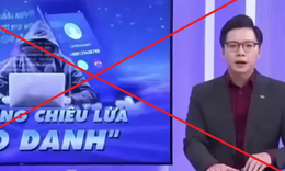 BTV Hoàng Dương của VTV bị giả mạo
