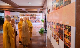 TPHCM: Khai mạc triển lãm 45 năm Giáo hội Phật giáo Việt Nam