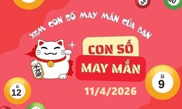 Con số may mắn hôm nay 11/4 - số cát lành - số tài lộc 12 con giáp theo năm sinh
