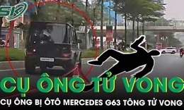 Cụ ông 91 tuổi bị ôtô Mercedes G63 tông tử vong ở Hà Nội