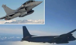 Tiêm kích Rafale của Pháp chặn trinh sát cơ Nga ngay trên biển Baltic