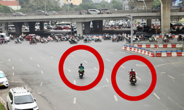 1 giờ xử lý hàng chục tài xế đi ngược chiều: Tiện vài phút, mất cả triệu đồng