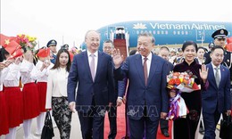 Tổng Bí thư, Chủ tịch nước đến Bắc Kinh, bắt đầu thăm cấp Nhà nước đến Trung Quốc