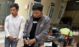 Bắt Lê Quang Nhã 25 tuổi đi trộm cắp xe máy, dùng bình xịt hơi cay chống trả công an