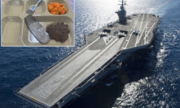 Tàu sân bay Mỹ gặp áp lực hậu cần khi hoạt động gần Iran