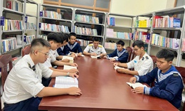 Lan tỏa thói quen đọc sách cho đông đảo cán bộ, chiến sĩ hải quân