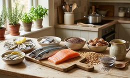 10 loại thực phẩm giàu omega-3 hỗ trợ bảo vệ tim mạch