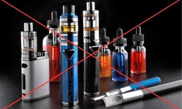 Từ ngày 15/5 tới, sử dụng thuốc lá điện tử có thể bị phạt đến 5 triệu đồng