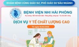 Khám bệnh cùng giáo sư, phó giáo sư đầu ngành tại Bệnh viện Nhi Hải Phòng: Cơ hội tiếp cận dịch vụ y tế chất lượng cao ngay tại địa phương